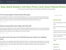 Tablet Screenshot of bluephonecards.com